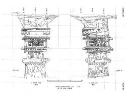 图1第2窟塔柱手工测绘实测图