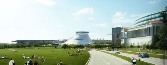 将于2019年建成的卢卡斯叙事艺术博物馆，是首座中国建筑师设计的海外文化地标。