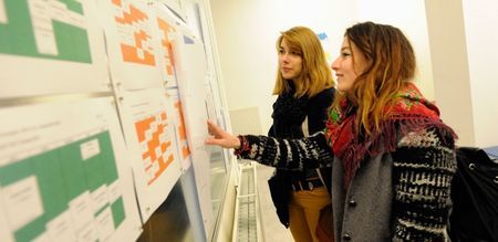 欧洲艺术院校的学制非常灵活，学生可以自由选择感兴趣的课程。（图片来自法国视觉传媒学院官方网站）