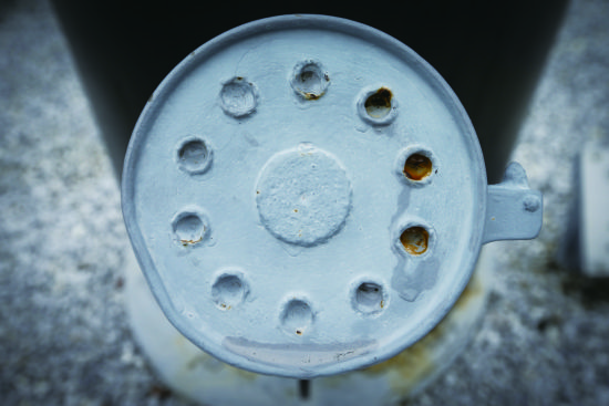 本报记者在日本拍摄的格林机关炮 摄/法制晚报记者吴海