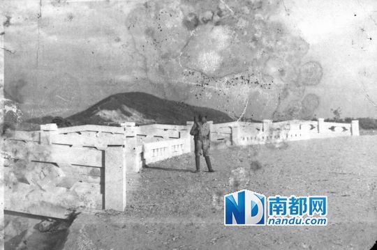 ●已消失的新一军公墓带河桥。