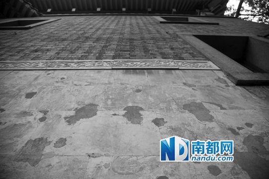 廖仲恺何香凝伉俪故居双清楼，外墙贴上马赛克，曾被用作幼儿园。