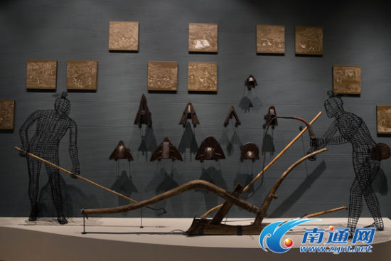 南通博物苑展陈更新。 记者 黄哲 摄