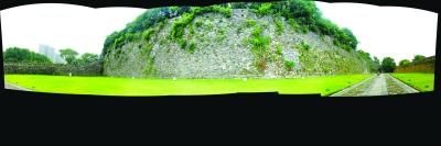 神策门城墙是明代的。