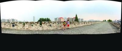 武定门新开放的城墙。