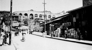 抗战时期建成后的凯旋路旱桥 