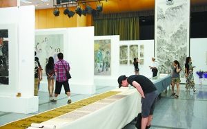 中央美术学院2014届本科生毕业展现场