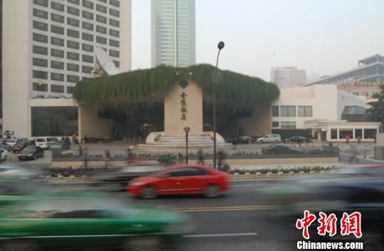 现代与古朴气息并存的“文物”金陵饭店　金陵饭店 供图　摄
