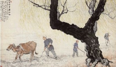 孙广信的70幅字画估价35亿元，其中，以2.668亿元成交的徐悲鸿作品《九州无事乐耕耘》也为其藏品。