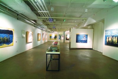 金宝街美术馆展览现场
