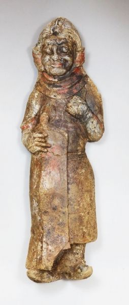 隋炀帝墓出土武士俑