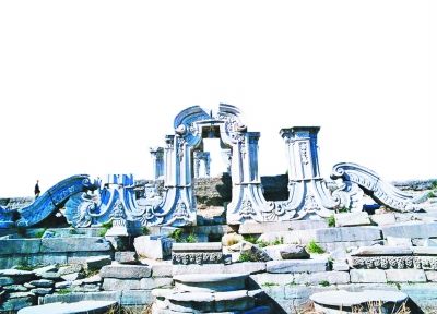 圆明园遗迹