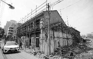 3月22日，南京大板巷75号的民国建筑 现代快报记者 施向辉 摄