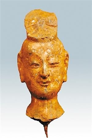 北魏大墓文官俑俑首