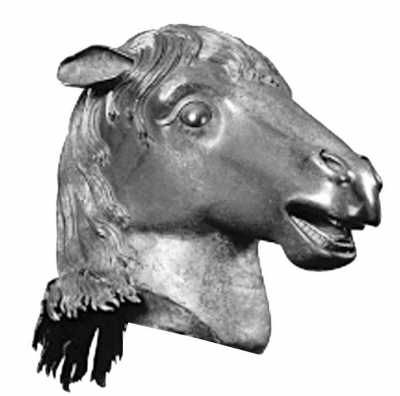 “圆明园兽首”中的马首铜像曾拍出惊人的6910万港元。
