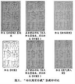 “安仪周家珍藏”鉴藏印对比