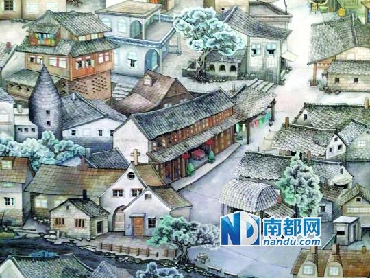 广州大学生艺博会上的青年艺术家作品。