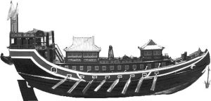 与小白礁I号相似的清代商船模型