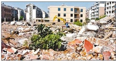 刘光嘉私人奇石盆景博物馆强拆后