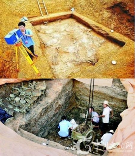 隋炀帝墓葬考古发掘