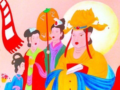 壁画修复后被指“红配绿”