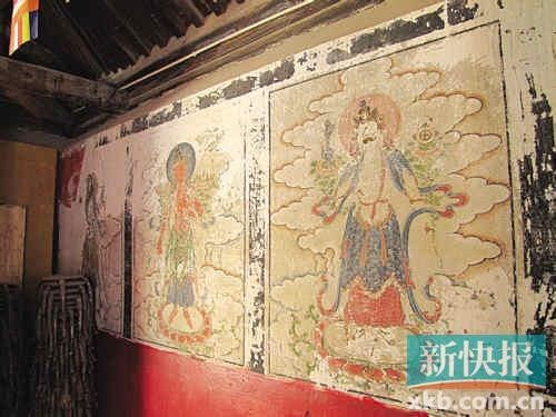 修复前壁画（1）