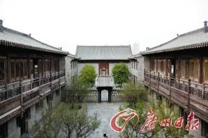 晋派大院里的建筑来自山西各地。 记者陈忧子、高鹤涛 摄
