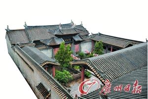 沥滘卫氏大宗祠被列为省级文物保护单位。记者廖靖文摄