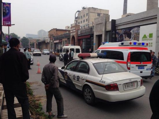 10月9日的暴力事件，警方到场