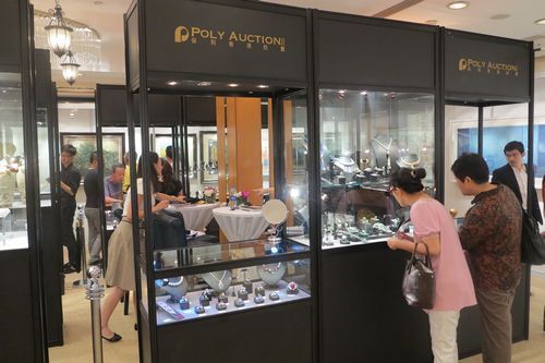 保利香港上海预展现场