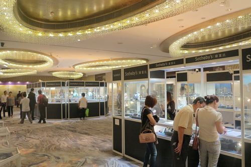 香港苏富比预展现场