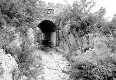 今年5月被列入第七批全国重点文物保护单位的虞坂古盐道，深藏于平陆县的中条山中。盐道始凿于西周初期，明正德八年御史张士隆曾对青石槽路段进行过扩凿，废弃于上世纪50年代初。若无人引路，全长约8公里的盐道只能在风雨中无声无息无人知。 本报记者 范林鹏摄