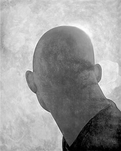 方力钧作品《1997.1》。 （资料图片）