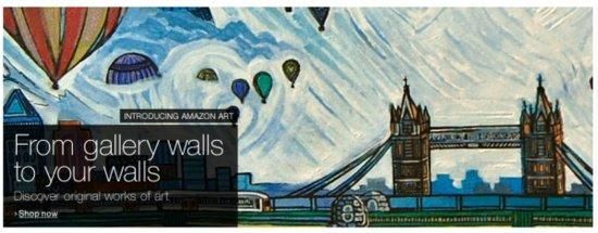 亚马逊首次推出在线艺术馆 藏品超4万件