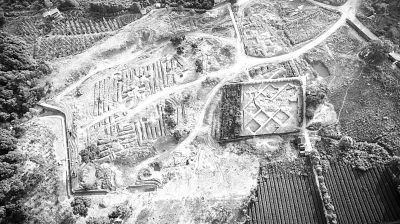 老虎洞遗址航拍照片（本文图片由杭州市文物考古研究所提供）