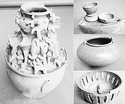 老虎洞遗址出土的文物（本文图片由杭州市文物考古研究所提供）