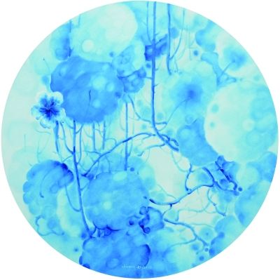 庄子 花间集：采蓝之二十七 直径80厘米