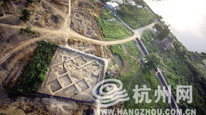 老虎洞遗址全景（航拍资料图片）