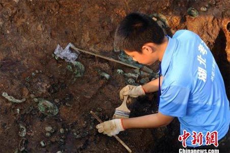 湖北随州叶家山古墓