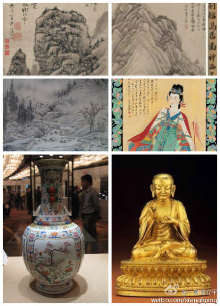 刘益谦今年春拍购买的一些藏品