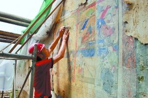 延庆发现清代壁画精品