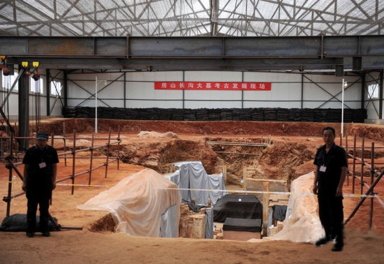 北京房山发现唐代豪华古墓