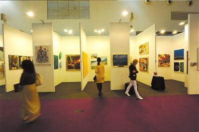 展览现场。　京华时报记者任峰涛摄