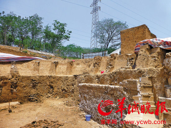 被认为是永宁陵的墓地已经发掘一大半，南朝时的墓穴形制鲜明典型