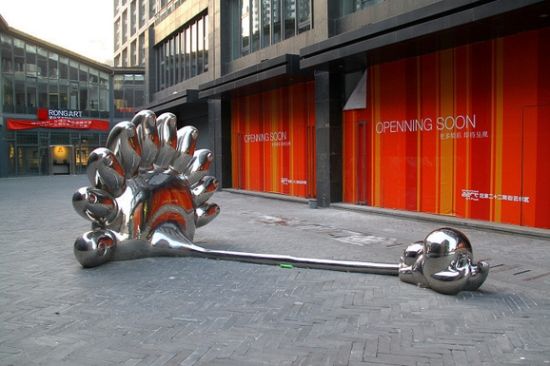 22院街街区的公共雕塑