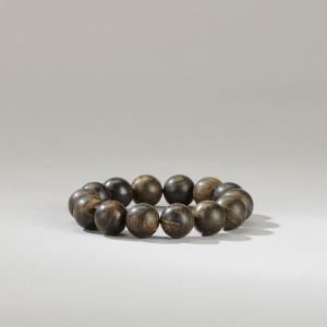 《佛珠》沉香 14P,Φ:1.6cm,33g