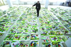 春节期间备考的考生。(上)