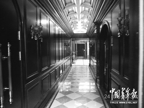 刘湘公馆内装修豪华。本报记者 朱丽亚摄