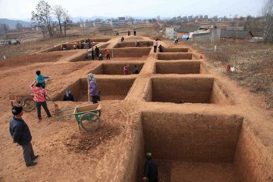 陕西现密集旧石器遗址