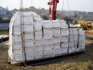 砖室墓安全落地。